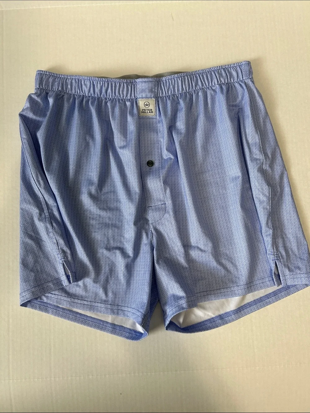 Peter Millar Light Blue Men's Boxer Shorts.  Never Worn